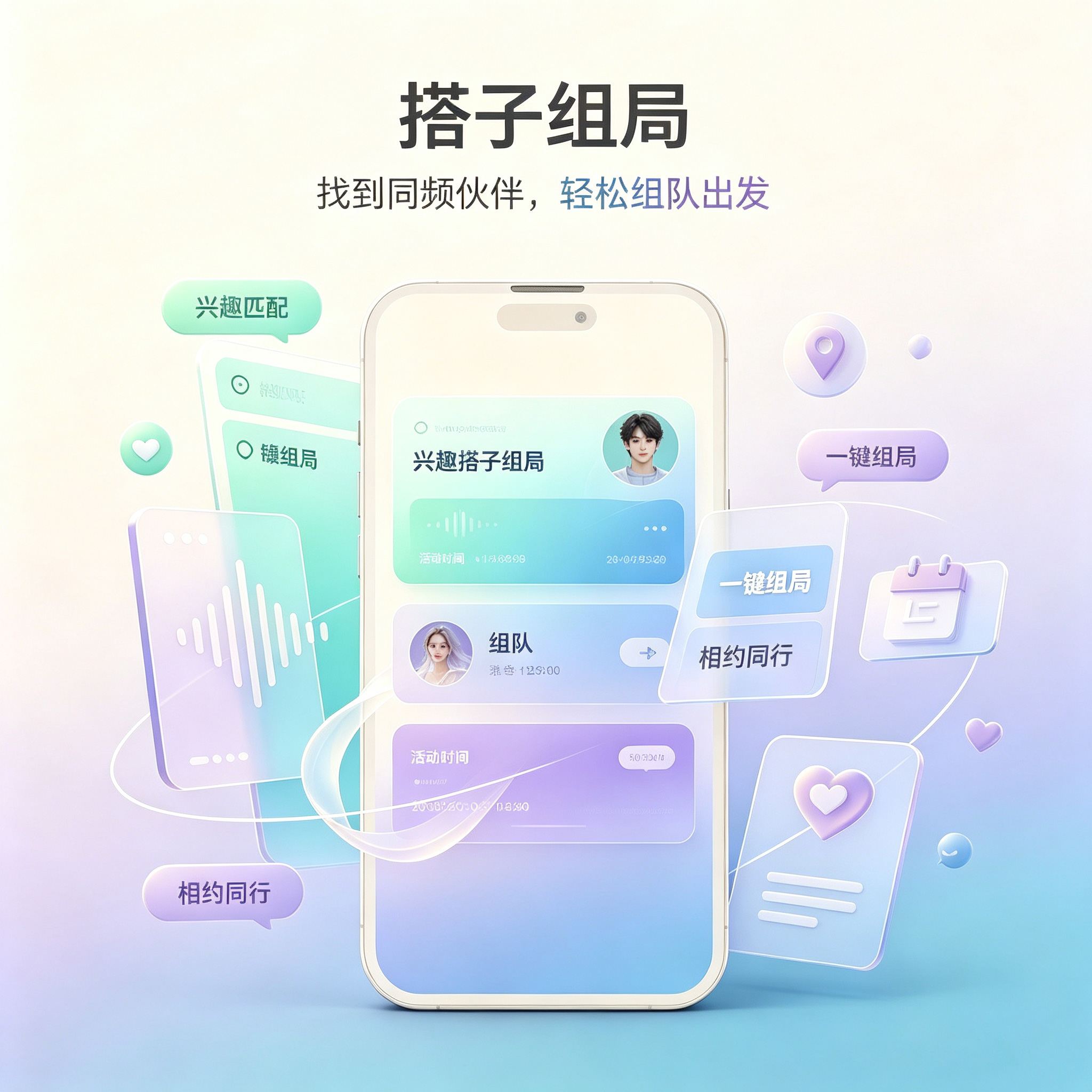 搭子组局模块